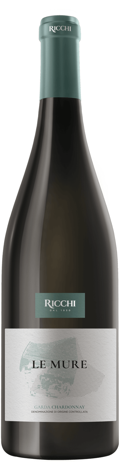 6er Kiste - "Le Mure" Garda Chardonnay DOC 2023, Ricchi