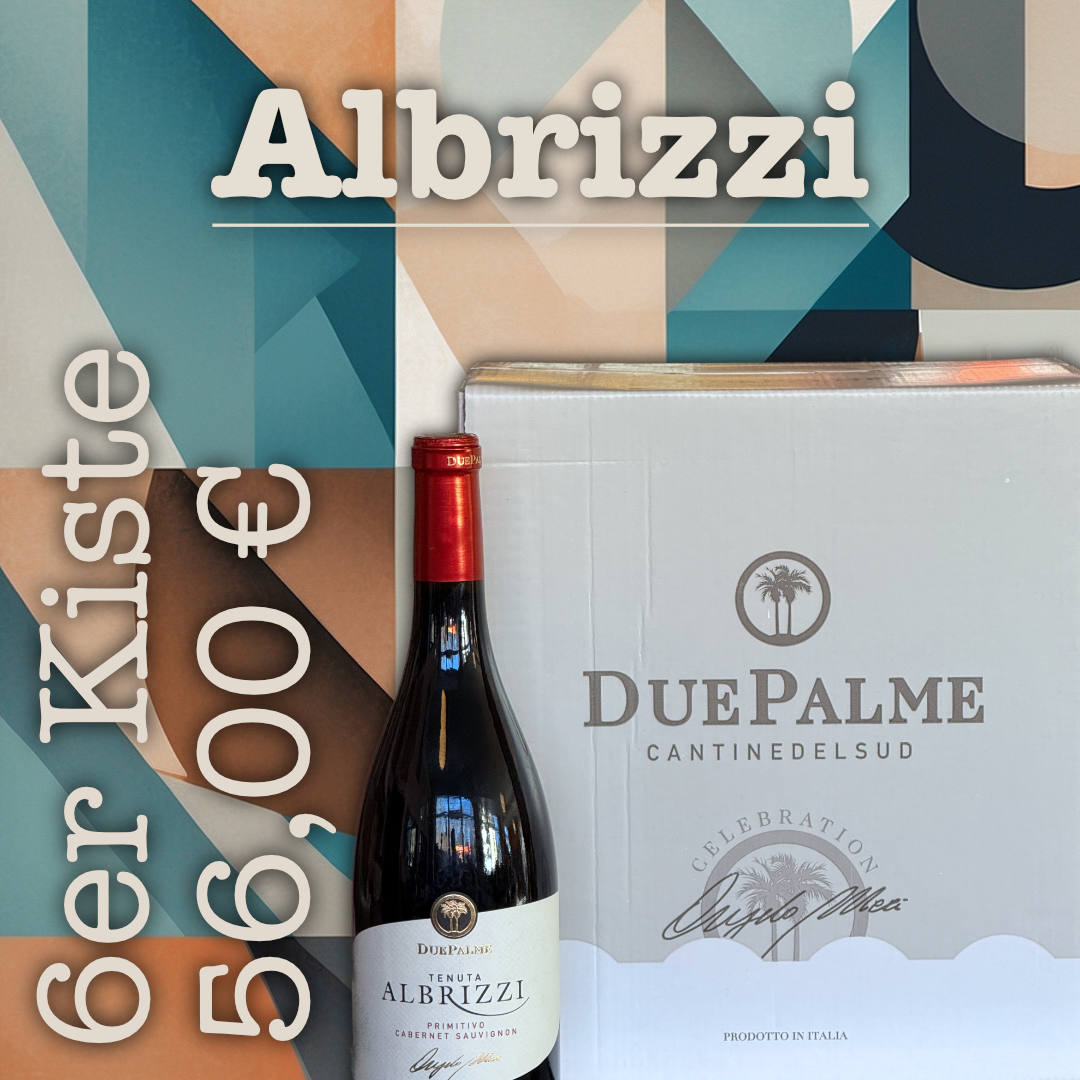 6er Kiste - "Albrizzi" Salento Rosso IGP 2021, Cantine Due Palme